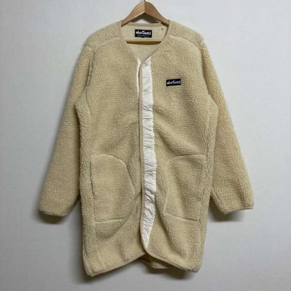 ワイルドシングス WILD THINGS 19AW フリークスストア別注モデル ボアノーカラーロングジャケット WT19461N-D1 S【USED】【古着】【中古】10104755