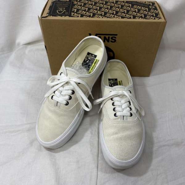 VANS バンズ スニーカー スニーカー Sneakers VN0A5EE2AZC VAULT AUTHENTIC VR3 LX SUEDE BLANC DE BLANC OATMEAL US 9 /27cm【USED】【古着】【中古】10105149