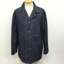 USED 古着 ジャンパー ブルゾン ジャケット 上着 Jacket KANSAI JEANS デニムカバーオール ジャケット サイズ3L【USED】【古着】【中古】10105215