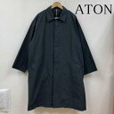 ATON GCg R[g R[g Coat Air weather Balmacaan Coat GA[ EFU[ o}J[ R[g 7074523yUSEDzyÒzyÁz10105234