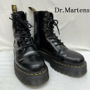 Dr.Martens ドクターマーチン 一般 ブーツ Boots JADON 8EYE BOOT 8ホール ブーツ ジェイドン 厚底 サイドジップ【USED】【古着】【中古】10105236