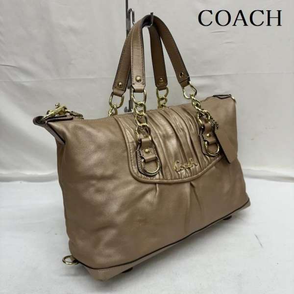 COACH コーチ ハンドバッグ ハンドバッグ Hand Bag 2way バッグ F17647 レザー マディソン 手提げ 肩掛け【USED】【古着】【中古】10105248