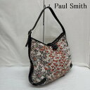 Paul Smith ポールスミス ショルダーバッグ ショルダーバッグ Shoulder Bag ショルダーバッグ 花柄 キャンバス レザー10105255