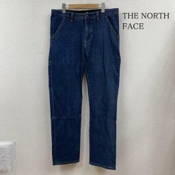 THE NORTH FACE ザノースフェイス デニム、ジーンズ パンツ Pants, Trousers Denim Pants, Jeans NB32005 デニム クライミング ストレート パンツ ストレッチ アウトドア【USED】【古着】【中古】10105314