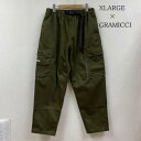 XLARGE エクストララージ ワークパンツ ペインターパンツ パンツ Pants, Trousers Work Pants, Cargo Pants, Painter 039 s Pants グラミチ × エクストララージ カーゴ パンツ ジップフライ RESORT 101213031013 GMP-21F1953【USED】【古着】【中古】10105318