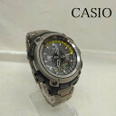 CASIO カシオ デジタル 腕時計 Watch Digital プロトレック PROTREK PRW-5000T タフ ソーラー 電波時計 ステンレス スチール アナデジ【USED】【古着】【中古】10105336