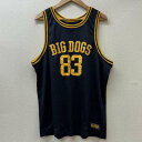 USED 古着 タンクトップ タンクトップ Tank Top BIG DOGS ロゴ ナンバリング ゲームシャツ メッシュ【USED】【古着】【中古】10105...