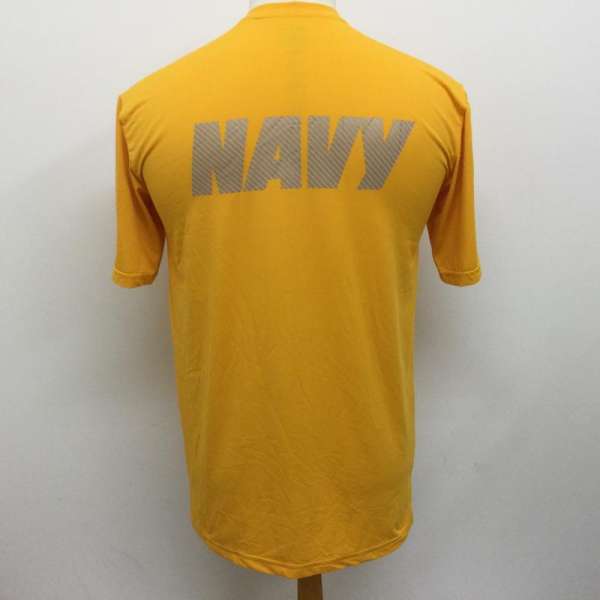 New Balance ニューバランス 半袖 Tシャツ T Shirt NAVY PTU LYCRA 混紡 トレーニング Tシャツ 米国海軍フィジカルトレーニングユニフォーム リフレクターロゴ10105505