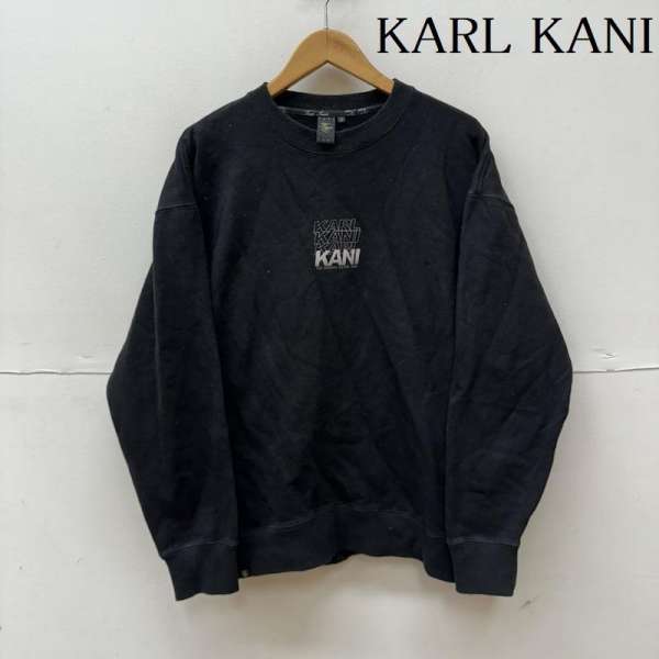 KARL KANI カールカナイ 長袖 トレーナー Sweat, Sweatshirt ビッグ ロゴ スウェット トレーナー【USED】【古着】【中古】10105570