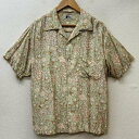 USED 古着 半袖 シャツ ブラウス Shirt, Blouse SHIN HOSOKAWA シンホソカワ フラワー 花柄 アロハ【USED】【古着】【中古】10105673