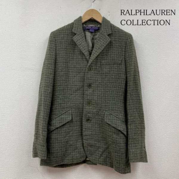 RALPHLAURENCOLLECTION ラルフローレンコレクション ジャケット、ブレザー ジャケット、上着 Jacket チェック テーラード ジャケット パープルレーベル シングル カシミヤ アルパカ jkrcba1024【USED】【古着】【中古】10105754