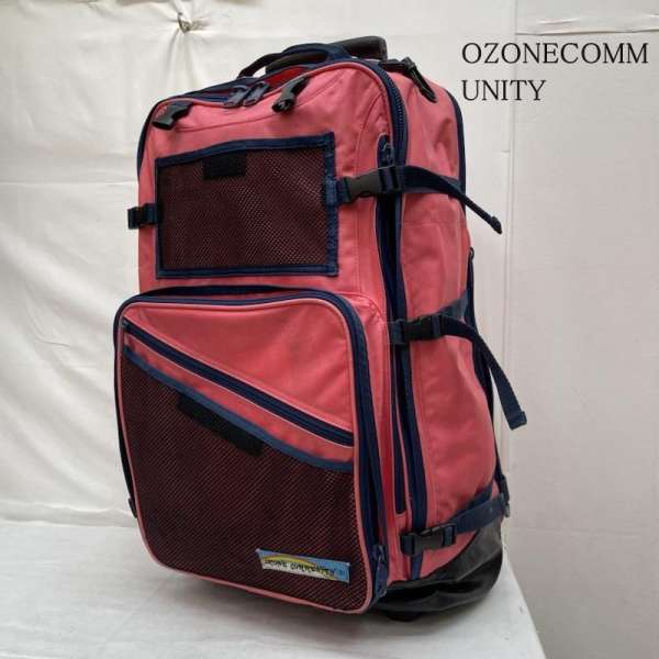 OZONECOMMUNITY オゾンコミュニティ リュックサック、デイバッグ リュックサック、デイパック Backpack, Knapsack, Day Pack リュック 特大 大容量 バックパック デイパック 2輪 2WAY キャリー カート アウトドア【USED】【古着】【中古】10105763