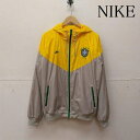 NIKE ナイキ ジャンパー ブルゾン ジャケット 上着 Jacket 2000 2002 ブラジル代表 ナイロン パーカー 269459-061.【USED】【古着】【中古】10106066