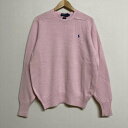 Polo by RALPH LAUREN ポロバイラルフローレン 長袖 ニット、セーター Knit, Sweater ワンポイント刺繍 ラグラン 長袖 クルーネックニット【USED】【古着】【中古】10106343