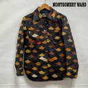 MONTGOMERY モンゴメリー レザージャケット ジャケット 上着 Jacket MontgomeryWard 70 039 s 1970年代 パッチワーク レザージャケット S【USED】【古着】【中古】10106640