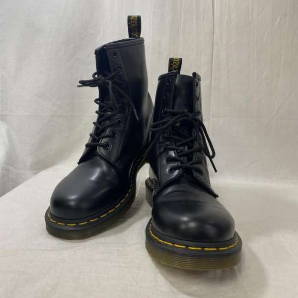 Dr.Martens hN^[}[`  u[c Boots 1460 8z[u[c ubN U[ UK6/25cmyUSEDzyÒzyÁz10107357