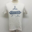 EVISU エヴィス 半袖 Tシャツ T Shirt WAREHOUSE ウエアハウス 手描きデザインプリント 半袖Tシャツ【USED】【古着】【中古】10107408