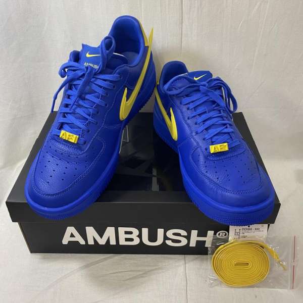 楽天ドンドンダウンISNIKE ナイキ スニーカー スニーカー Sneakers NIKE×AMBUSH DV3464-400 AIR FORCE 1 LOW SP GAME ROYAL/VIVID SULFUR 2022AW US10.5/28.5cm【USED】【古着】【中古】10107418