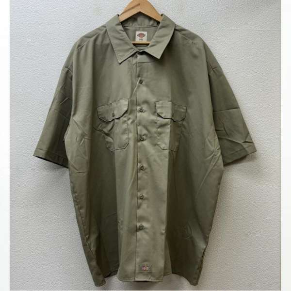 Dickies ディッキーズ 半袖 シャツ、ブラウス Shirt, Blouse 1574KH ホンデュラス製 ビッグサイズ ワーク10107465