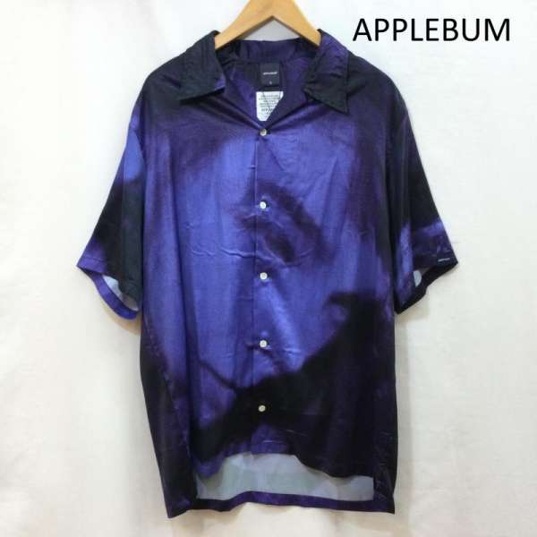 APPLEBUM アップルバム 半袖 シャツ、ブラウス Shirt, Blouse Telegram S/S アロハシャツ タグ付き【USED】【古着】【中古】10107485