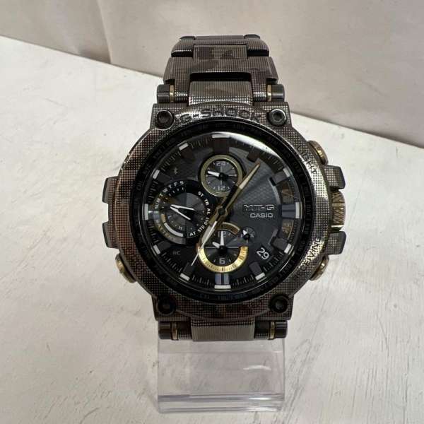 G-SHOCK ジーショック アナログ（クォーツ式） 腕時計 Watch Analog (Quartz) カシオ Gショック MT-G カモフラ 迷彩 電波ソーラー 腕時計 MTG-B1000DCM-1AJR【USED】【古着】【中古】10107809