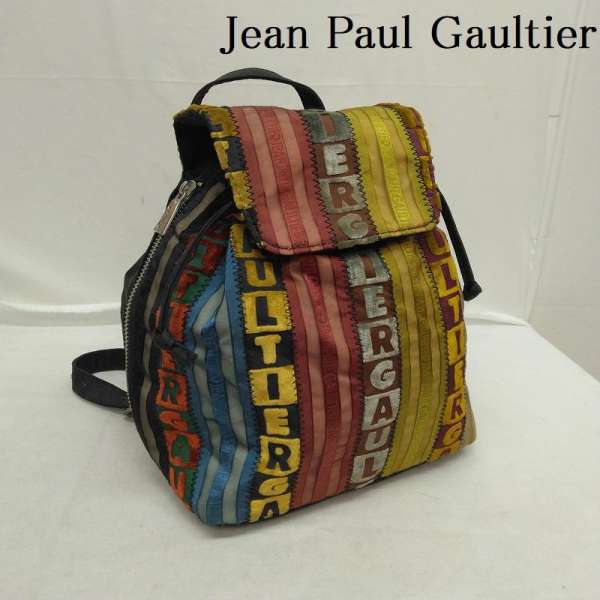 Jean Paul Gaultier W|[S`G bNTbNAfCobO bNTbNAfCpbN Backpack, Knapsack, Day Pack В ^ ~j bNyUSEDzyÒzyÁz10107818