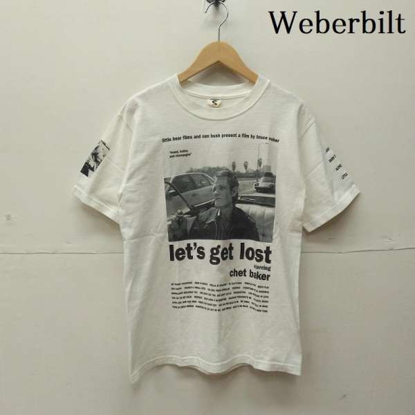 USED 古着 半袖 Tシャツ T Shirt Weberbilt チェットベイカー ブルースウェーバー フォト Tシャツ BRUCE WEBER let's get lost【USED】【古着】【中古】10107838