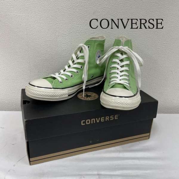 CONVERSE Ro[X Xj[J[ Xj[J[ Sneakers ALL STAR US COLORS HI 1SD042 FLUORESCENT GREENyUSEDzyÒzyÁz10108291