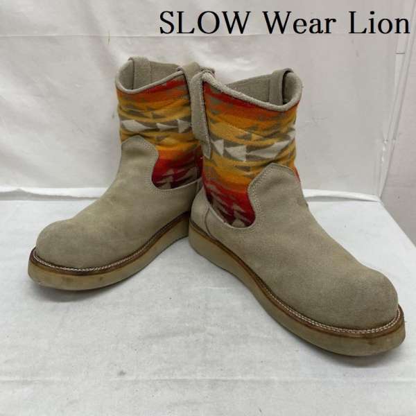 SLOW Wear Lion X[EFACI  u[c Boots OB-841 XG[h yRXu[c lCeBu MyUSEDzyÒzyÁz10108504