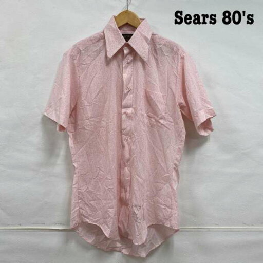 ヴィンテージ SEARS シアーズ 70's-80's ボタンシャツ 総柄 MADE IN JAPAN 15 -【USED】【古着】【中古】10108646 ヴィンテージ SEARS シアーズ 70's-80's ボタンシャツ 総柄 MADE IN JAPAN 15 -【USED】【古着】【中古】10108646