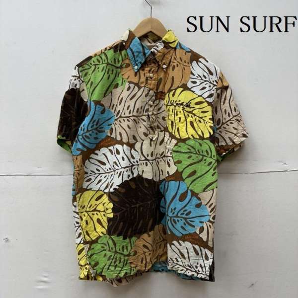 SUN SURF 󥵡 Ⱦµ ġ֥饦 Shirt, Blouse  JOHN SEVERSON ץ륪С ܥ Ⱦµ   JS32610USEDۡڸۡš10109434