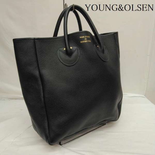 YOUNG&amp;OLSEN ヤングアンドオルセン トートバッグ トートバッグ Tote Bag The DRYGOODS STORE ロゴ オール レザートートバッグ10109899