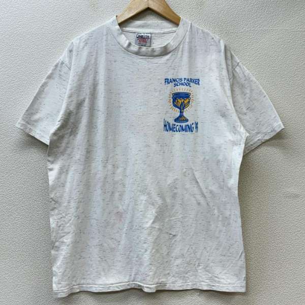 USED 古着 半袖 Tシャツ T Shirt ONEITA オネイタ 93年 ビンテージ USA製 ホームカミング プリント クルーネック【USED】【古着】【中古】10110591