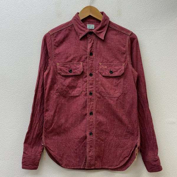 JELADO ジェラード 長袖 シャツ、ブラウス Shirt, Blouse HERCULES ヘラクレス 復刻 ビンテージデザイン マチ付き ワーク【USED】【古着】【中古】10113492