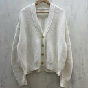 ビューティアンドユース 1628-199-0860 UNITED ARROWS 畦ショートVネックカーディガン 表記無し【USED】【古着】【中古】10114457(4)