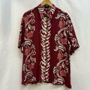 DKNY ディーケーエヌワイ 半袖 シャツ、ブラウス Shirt, Blouse レーヨン アロハシャツ ビンテージ オールド ダナキャラン【USED】【古着】【中古】10115469(4)