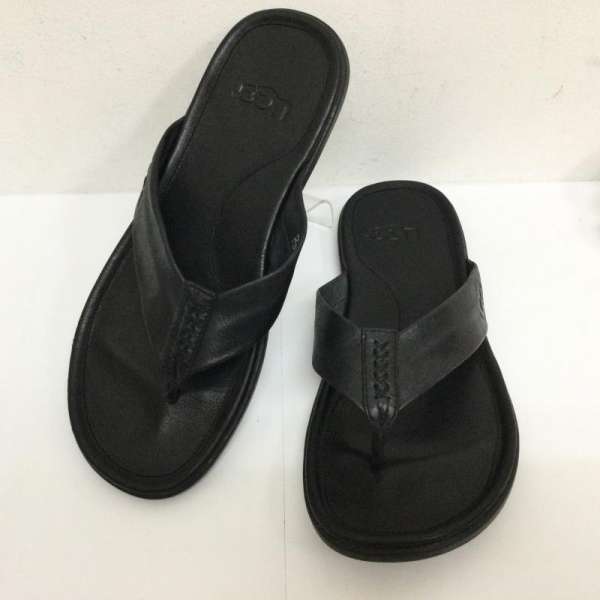 楽天市場】UGG ビーチサンダル(カラーブラック)(メンズ靴|靴 楽天市場】UGG ビーチサンダル(カラーブラック)(メンズ靴|靴