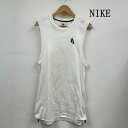 ナイキ タンクトップ ノースリーブ スポーツウェア ロゴ プリント 袖なし 823753-133 S【USED】【古着】【中古】10117495