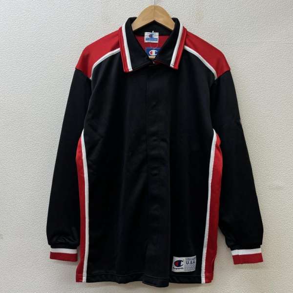 Champion チャンピオン ジャンパー、ブルゾン ジャケット、上着 Jacket CR1840 オールド CHUOH アーチロゴ ナイロン 襟付き ジャージ【USED】【古着】【中古】10117731