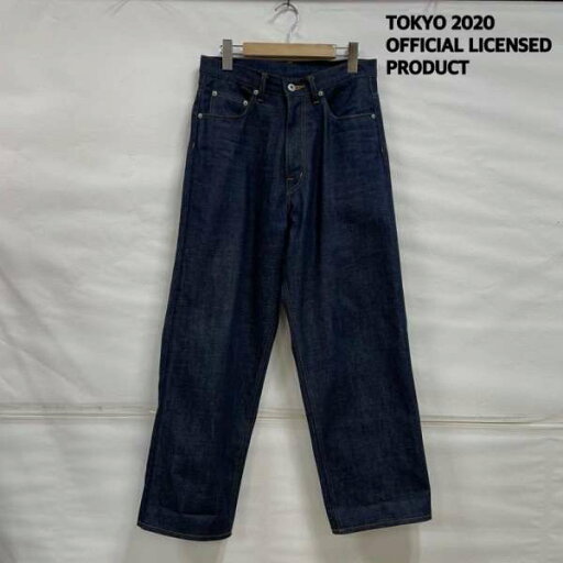 古着 TOKYO 2020 オリンピック 公式ライセンス 岡山デニム 14.5oz ワイド テーパード セルビッチ メンズ 30インチ【USED】【古着】【中古】10118080 古着 TOKYO 2020 オリンピック 公式ライセンス 岡山デニム 14.5oz ワイド テーパード セルビッチ メンズ 30インチ【USED】【古着】【中古】10118080