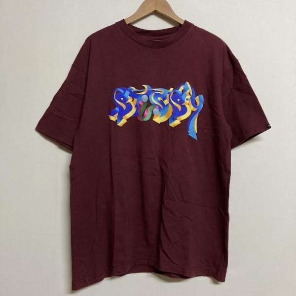 楽天市場】stussy tシャツ(カラーワインレッド・柄プリント,花 楽天市場】stussy tシャツ(カラーワインレッド・柄プリント,花