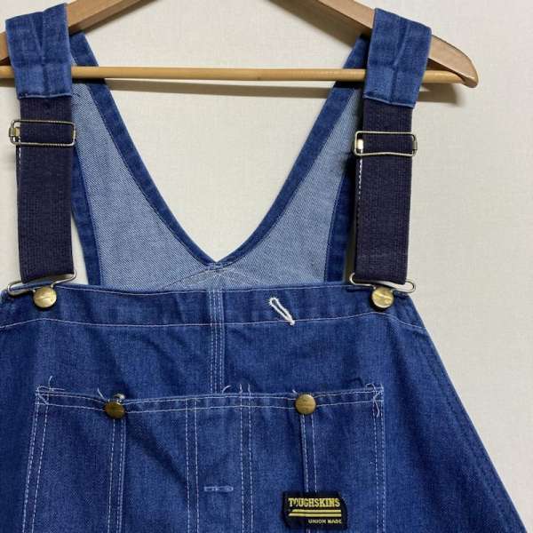 US古着 USフルギ サロペット、オーバーオール サロペット・オーバーオール Overall TOUGHSKINS デニム オーバーオール【USED】【古着】【中古】10119974