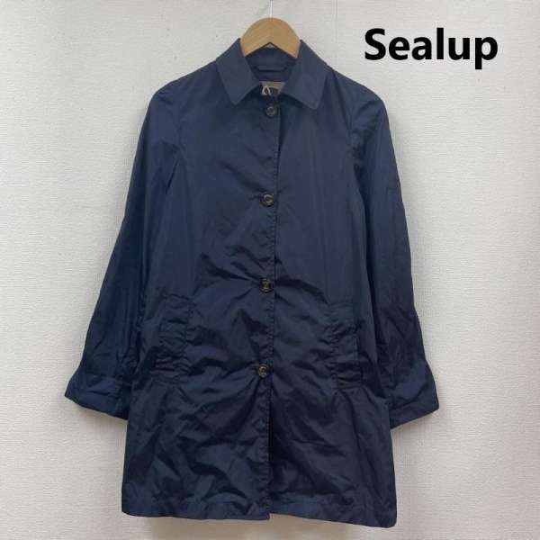 Sealup シーラップ ジャンパー、ブルゾン ジャケット、上着 Jacket ベルテッド ナイロン ステンカラー コート ジャケット イタリア製【USED】【古着】【中古】10121442