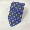 Yves Saint Laurent イヴサンローラン ネクタイ ネクタイ Necktie シルクネクタイ 総柄 ブルー系【USED】【古着】【中古】10123...