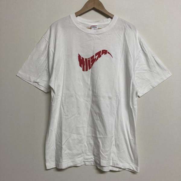 USED 古着 半袖 Tシャツ T Shirt SABA SISTER 5.6oz United Athle 5001-01 ロゴ バックプリント 半袖 バンドTシャツ XL【USED】【古着】【中古】10124059