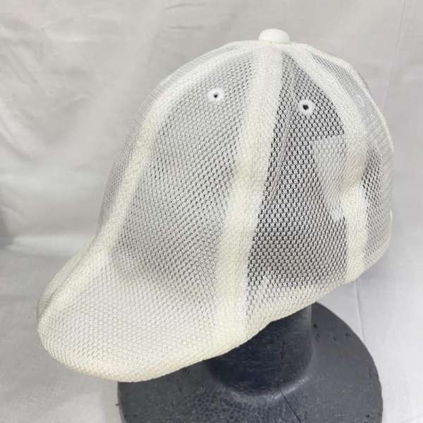 USED 古着 ハンチング 帽子 Flat Cap HIKOSAKA メッシュハンチング ホワイト 日本製【USED】【古着】【中古】10124275