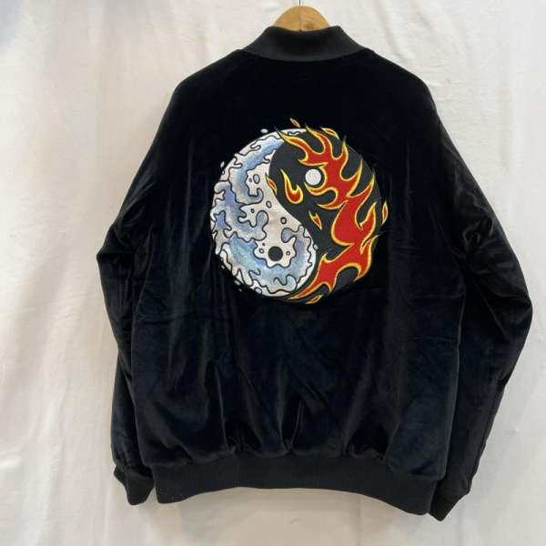 HUF ハフ ジャンパー、ブルゾン ジャケット、上着 Jacket JK00410 リバーシブル スカジャン ボンバージャケット【USED】【古着】【中古】10125142