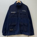 USED 古着 ジャンパー、ブルゾン ジャケット、上着 Jacket 9090 NN1384 POKEMON ポケモン コラボ ハーフジップ プルオーバー ナイロン フリース【USED】【古着】【中古】10125928