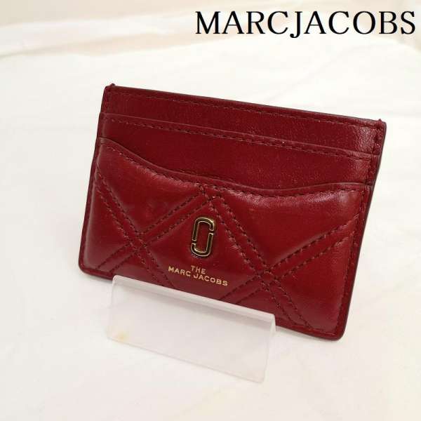 MARCJACOBS マークジェイコブス カードケース カードケース Card Case Card Holder, Card Case M0015780 カード ケース パス ケース レザー 本革 ロゴ【USED】【古着】【中古】10126176