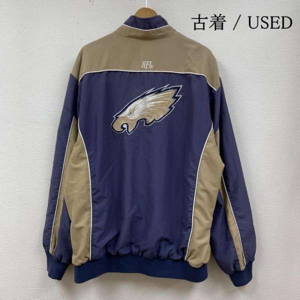 USED 古着 ジャンパー、ブルゾン ジャケット、上着 Jacket Mountainfog NFL ナイロン ジップアップ ジャケット フィラデルフィア イーグルス【USED】【古着】【中古】10127429